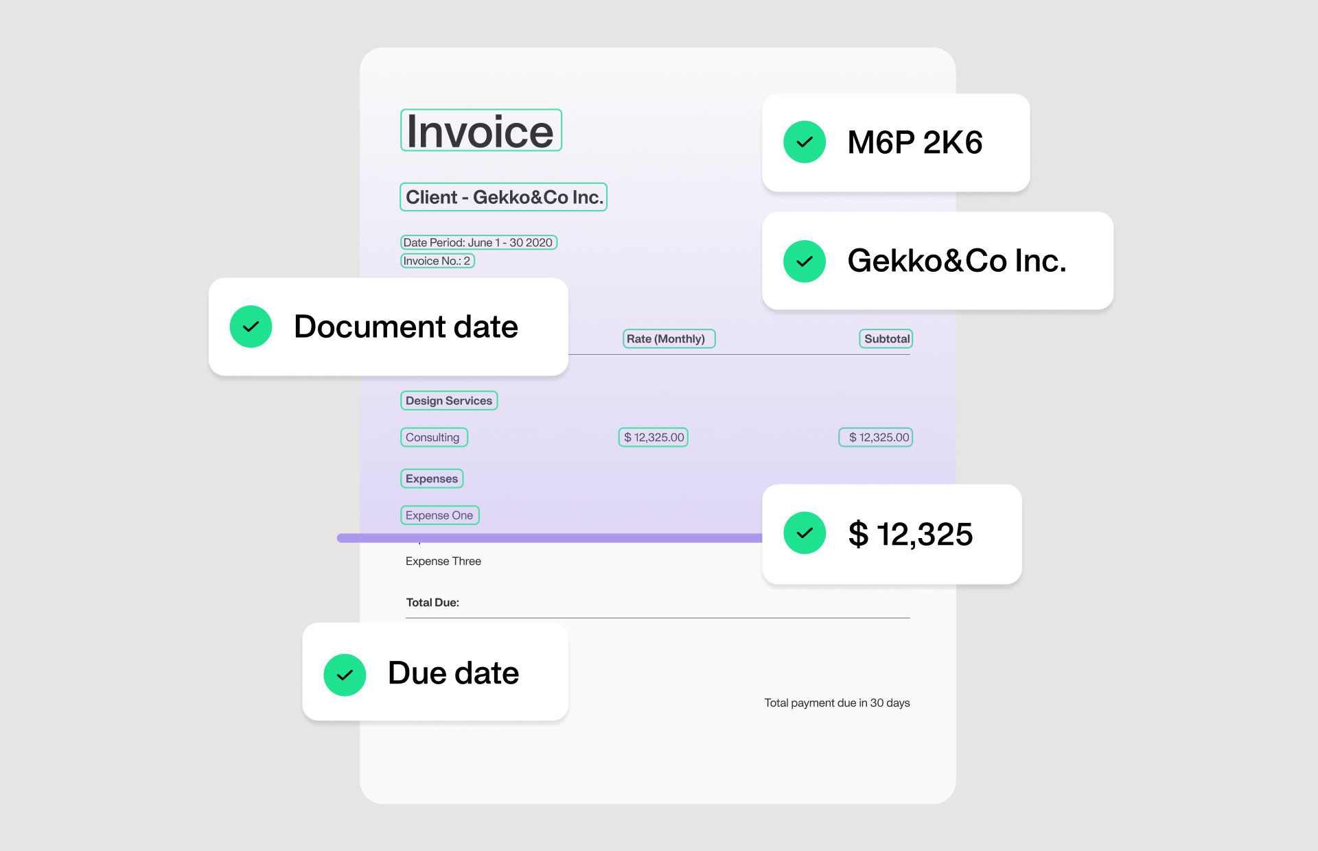 Capture and process invoices with zero manual effort - a screenshot illustrating how to do that within Payhawk