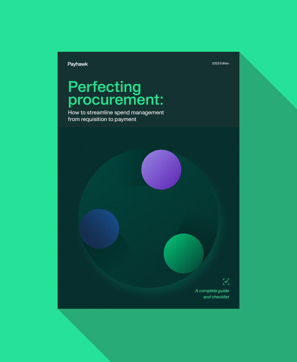 Ebook "Perfecting procurement: How to streamline spend management from requisition to payment"