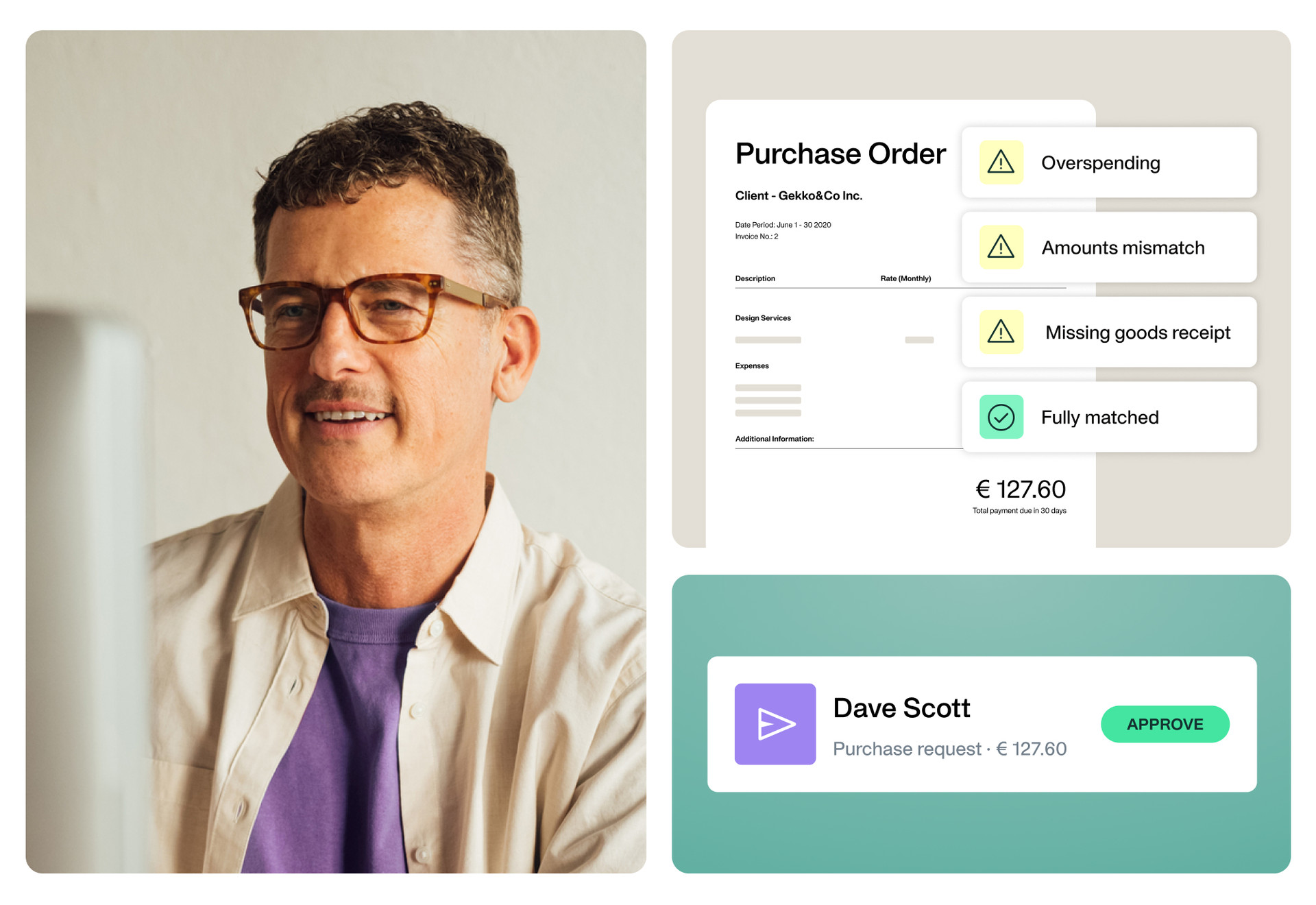 Purchase order spend approvals