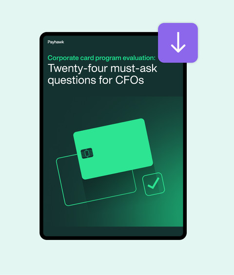 Payhawk corporate card program ebook cover