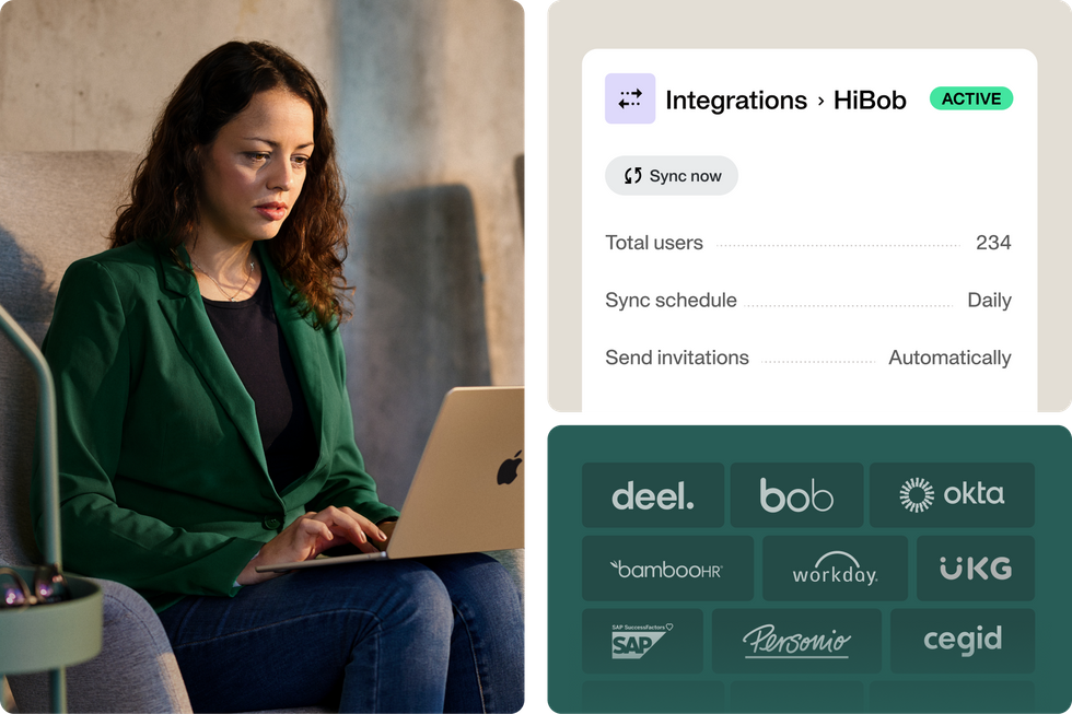 HRIS integrations - sync your spend and master employee data