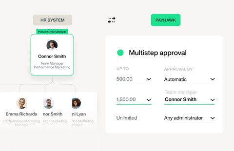 Keep expense approval flows updated as you scale