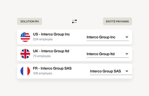 Intégrez votre solution RH pour toutes vos entités