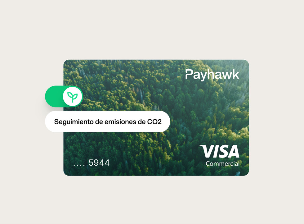 track carbon emissions with a business expense card