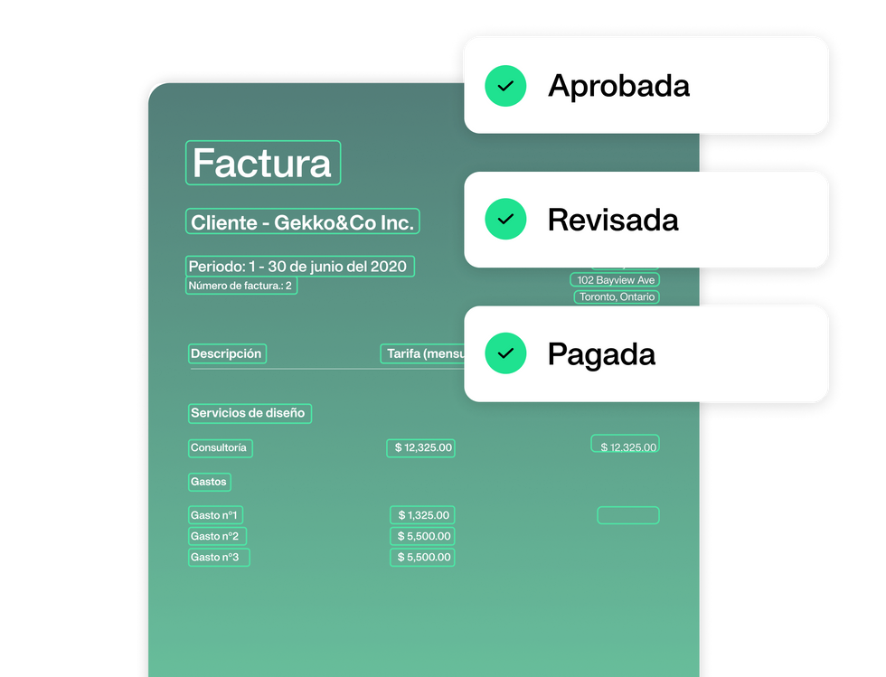 payhawk extrae datos de facturas