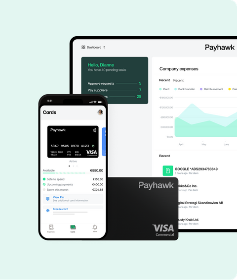 gestión de gastos con payhawk