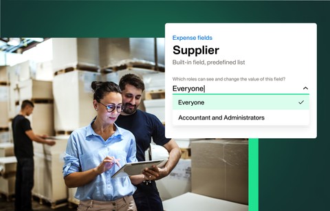 An accountant using Payhawk's New Supply Chain Management Feature