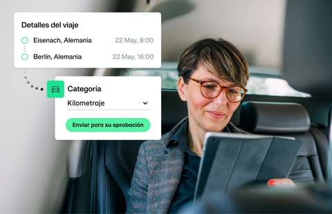 El director financiero hace un seguimiento de los gastos de kilometraje de la empresa con Payhawk