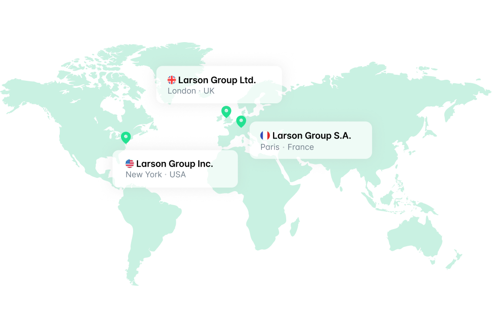 Manage business spend across the world with our multi-entity expense management software