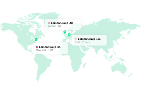 Manage business spend across the world with our multi-entity expense management software