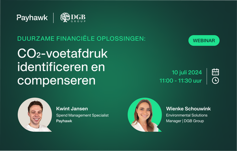 Webinar over duurzame oplossingen voor CO2-voetafdruk beheer met Payhawk