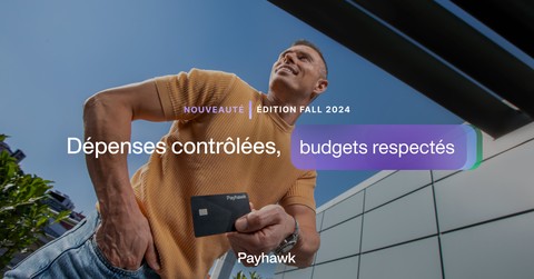 image d'illustration de l'édition Fall 2024 de Payhawk intitulée "Dépenses contrôlées, budgets respectés"