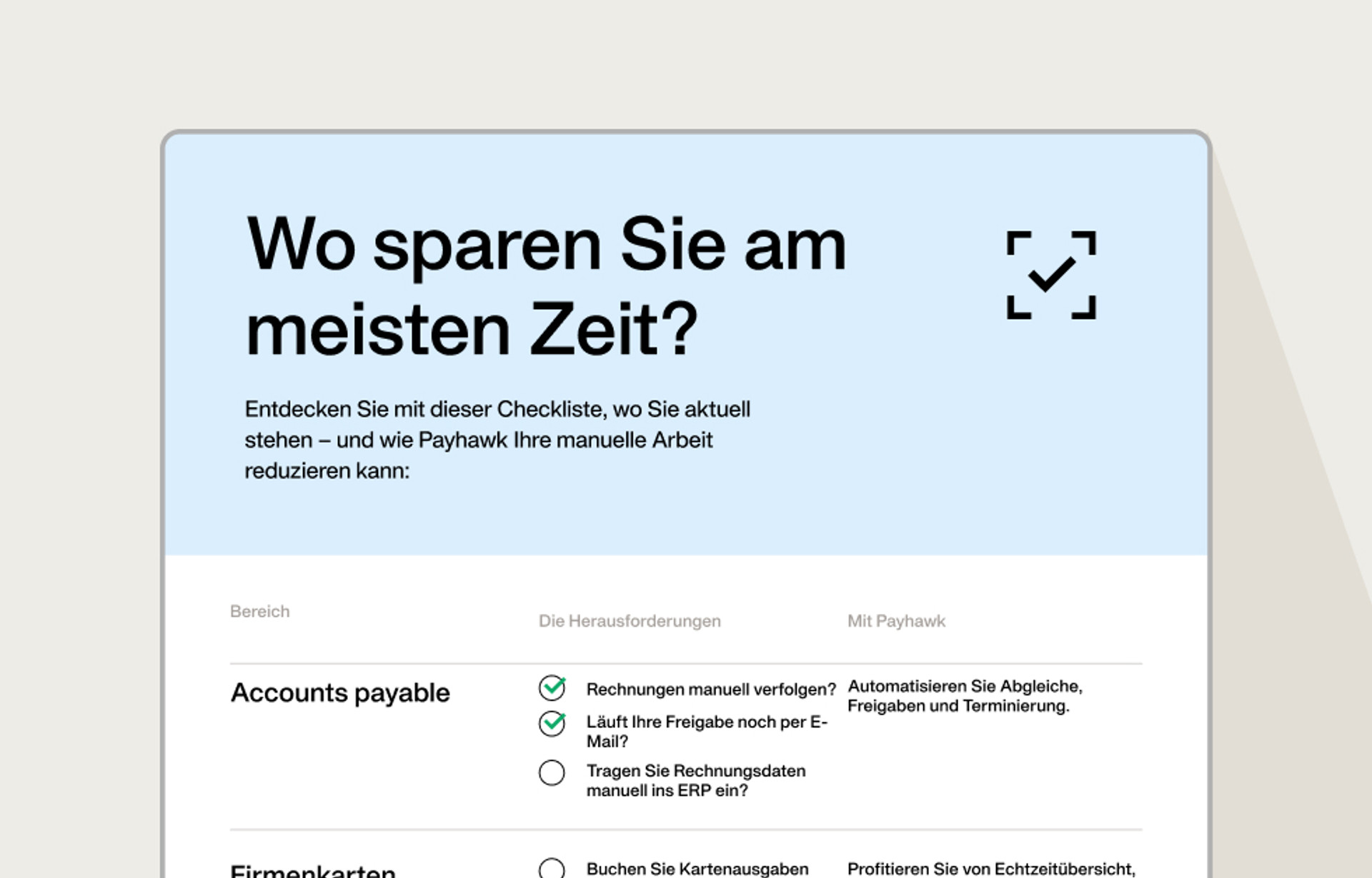Die ultimative Automatisierungs-Checkliste für Finanzteams