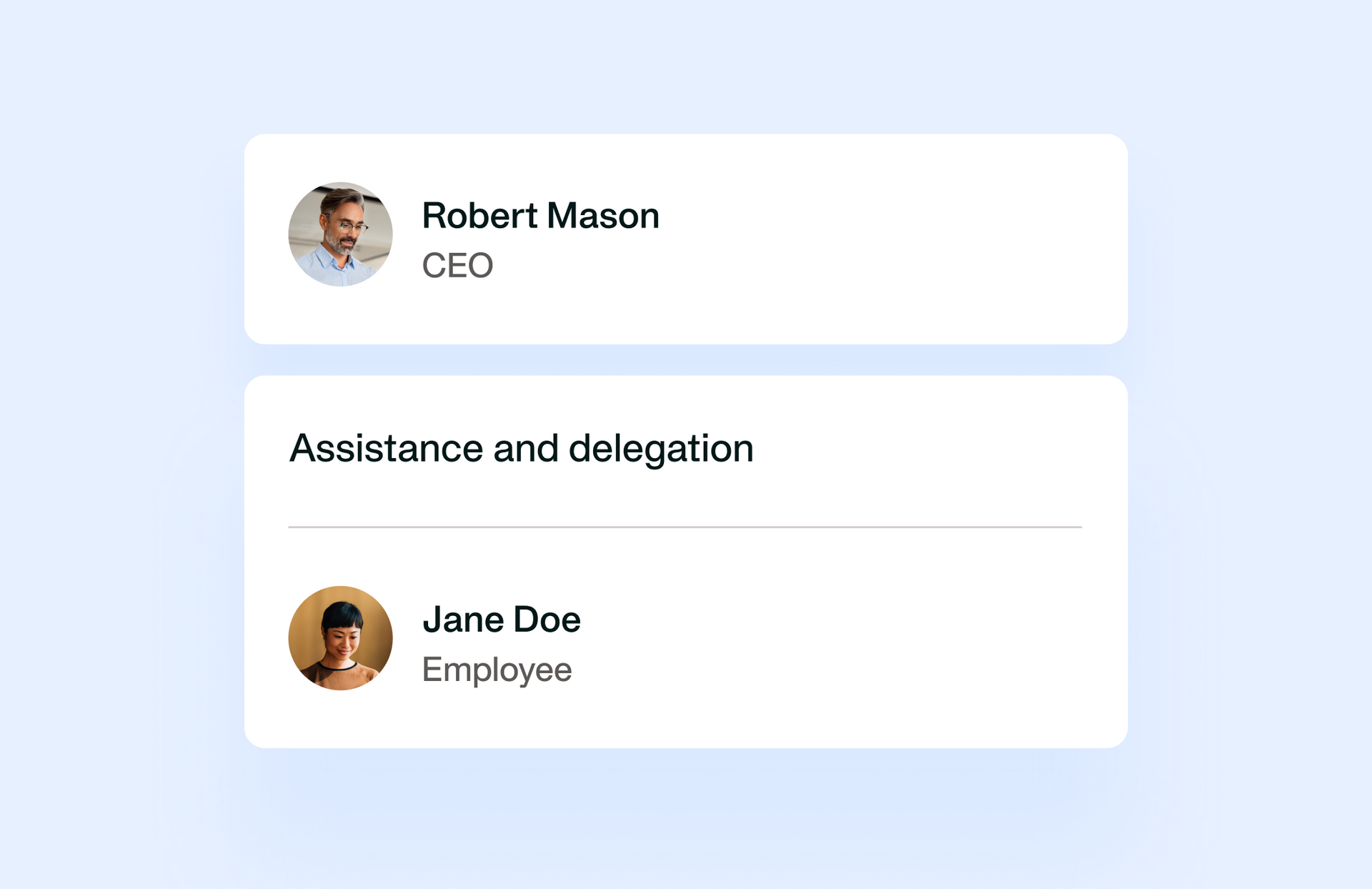 An image showing the assistant role
