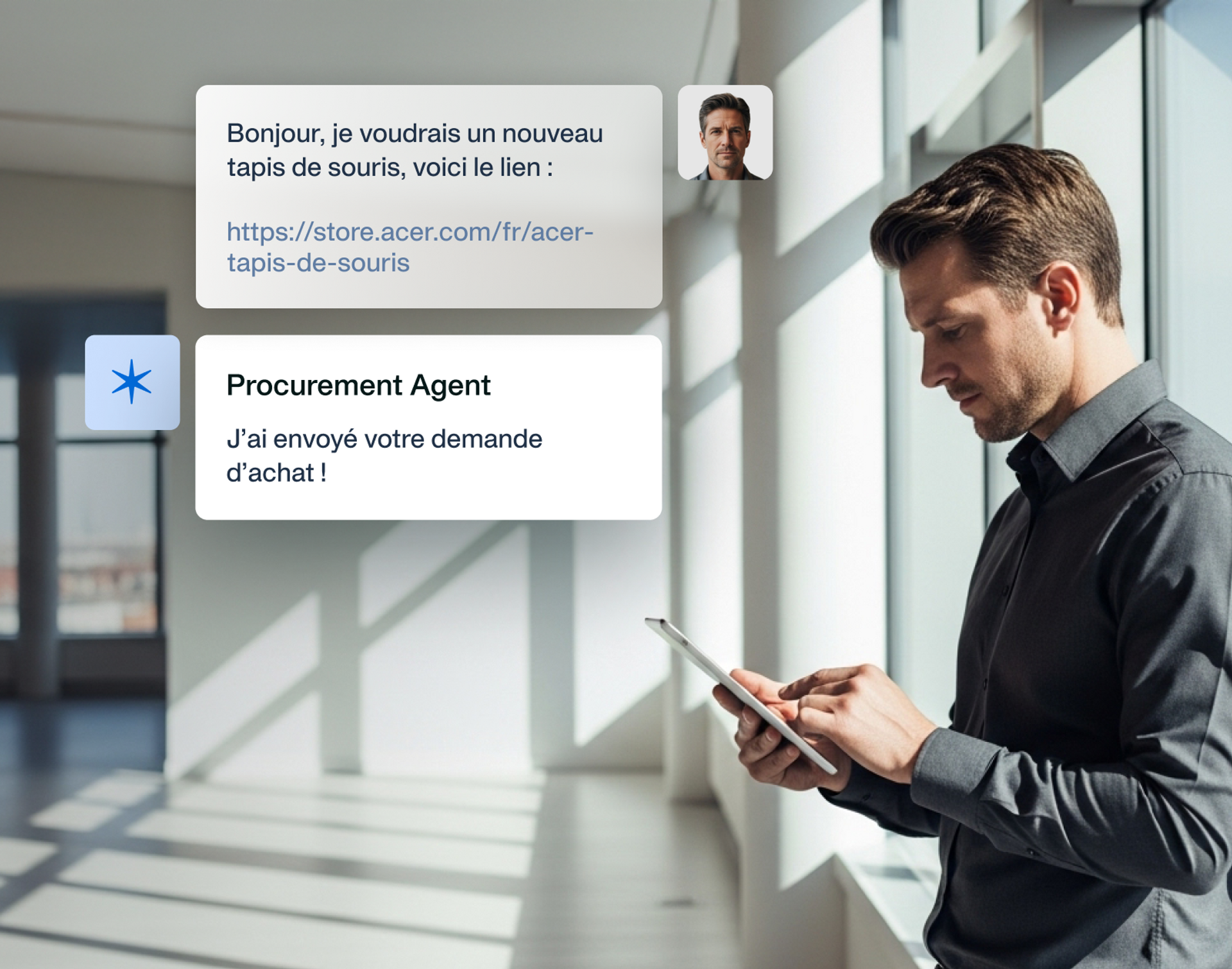 photo de clients de Payhawk discutant des nouvelles fonctionnalités de la plateforme de gestion des dépenses