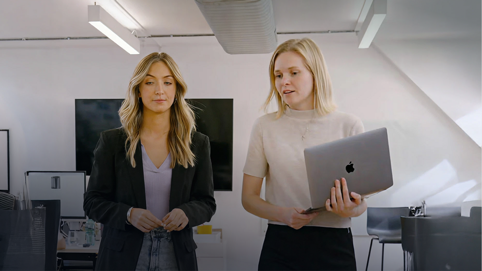 two coworkers of Essentia analytics