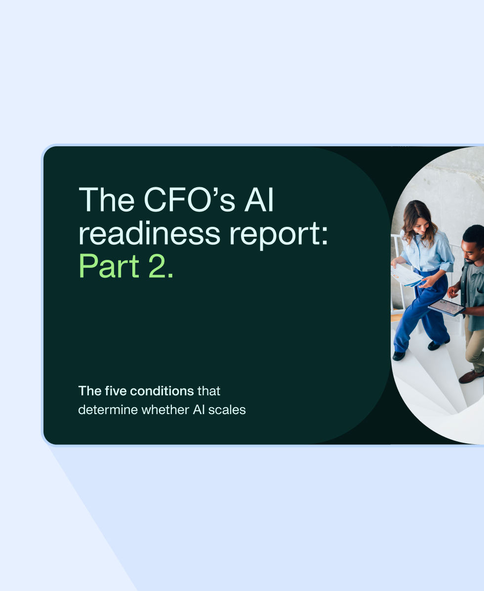 The CFO’s AI readiness report: AI maturity in finance
