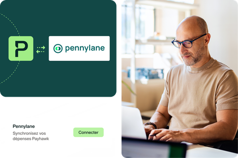 photo d'une équipe finance qui active l'intégration entre Pennylane et Payhawk
