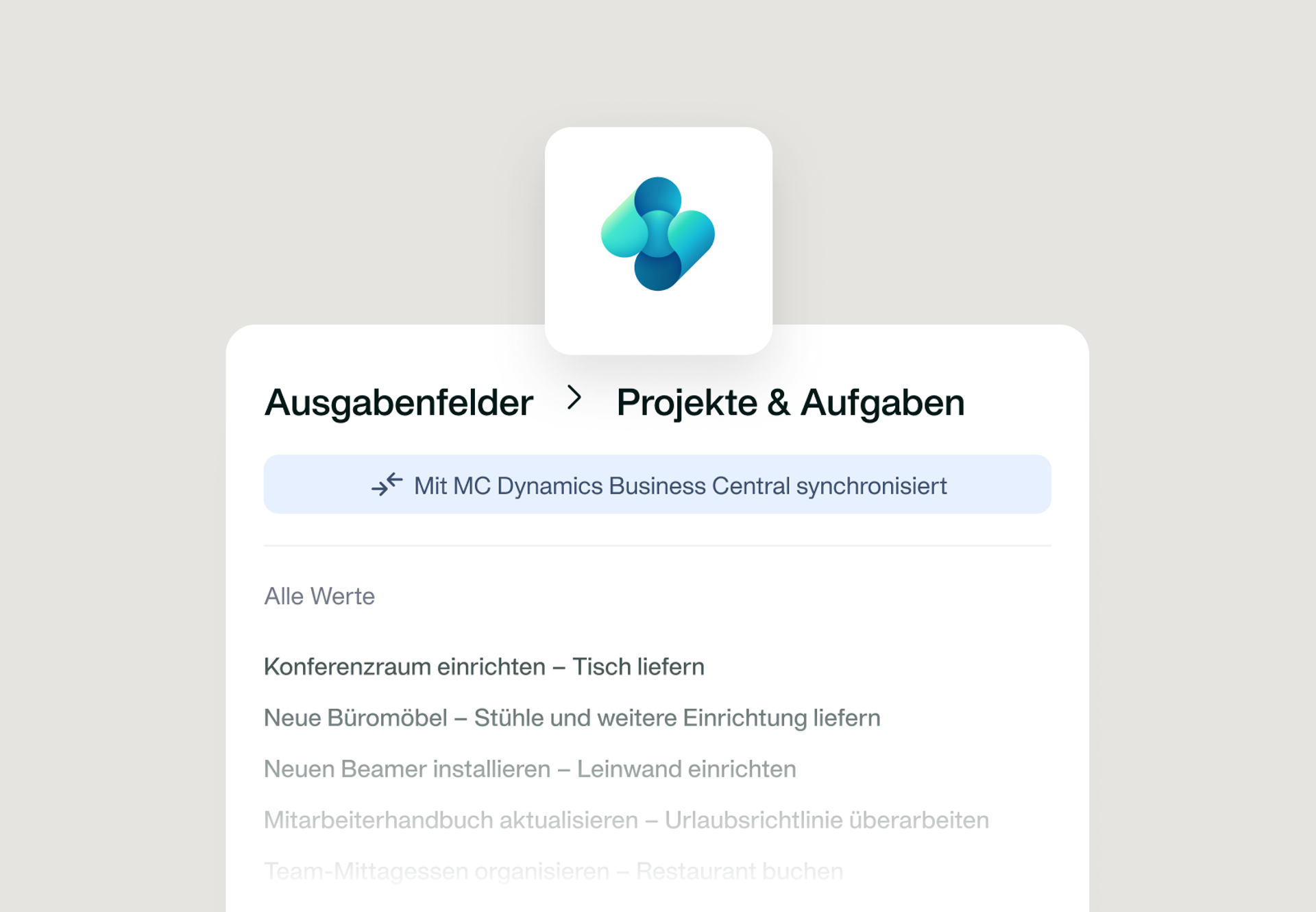 Abbildung einer Freigabebenachrichtigung für eine Reiseanfrage