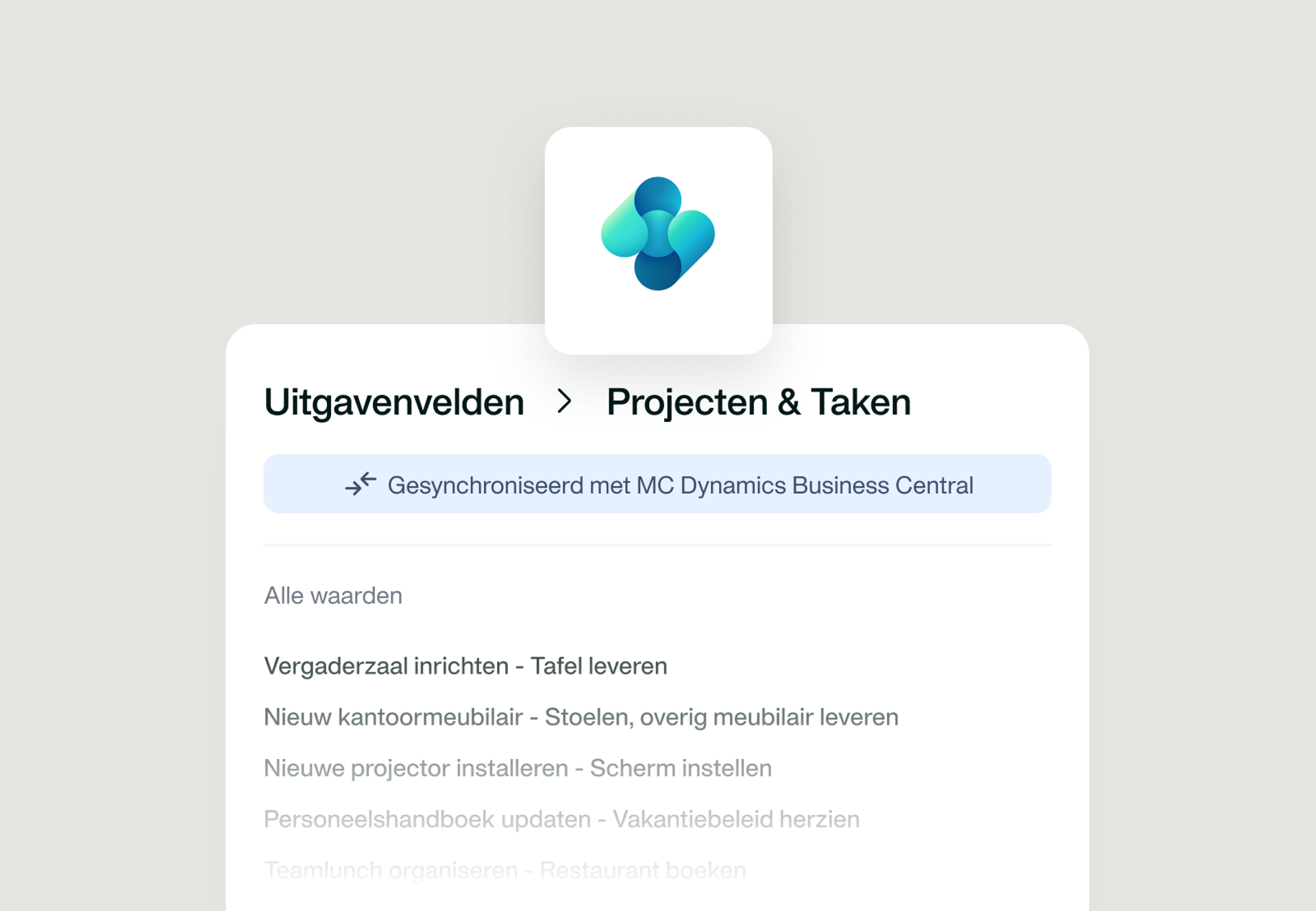 Afbeelding van een goedkeuringsmelding voor een reisaanvraag