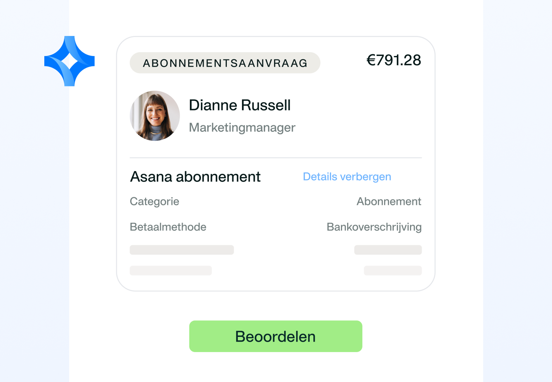 Afbeelding waarin Payhawk Procurement Agent meer grip geeft op inkoopaanvragen en goedkeuringen