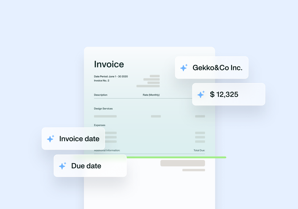 An image showing zero touch invoice capture functionality within Payhawk