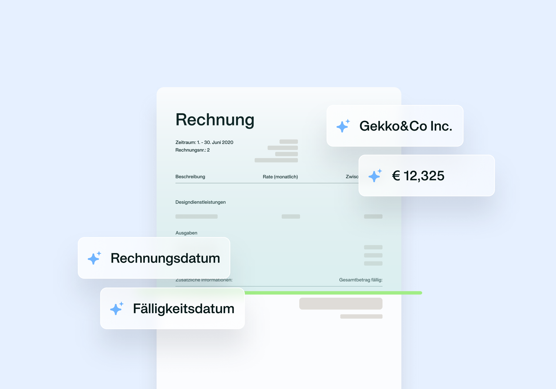 An image showing zero touch invoice capture functionality within Payhawk