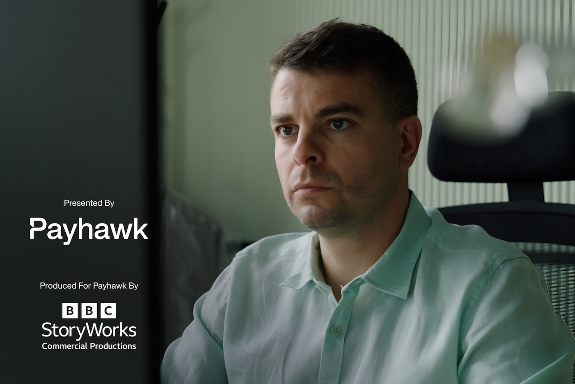 Hristo Borisov, Payhawk Co-Founder and CEO, in the BBC StoryWorks-produced film for Payhawk