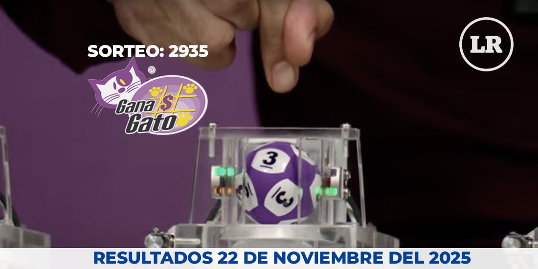 Resultados del Gana Gato 2935 del 22 de noviembre del 2025