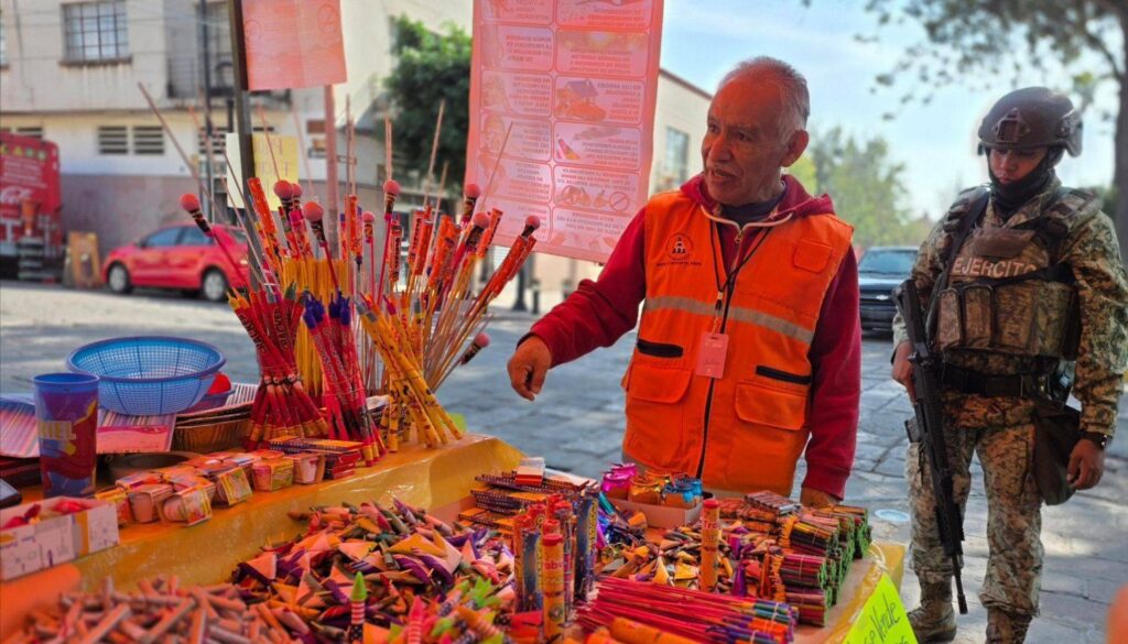 A la baja la venta de pirotecnia en la Capital