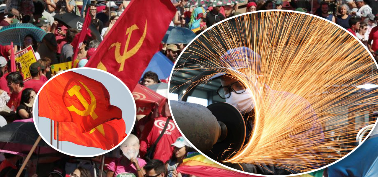 uso de conceito como socialismo e comunismo desafia siglas mais alinhadas a classe trabalhadora