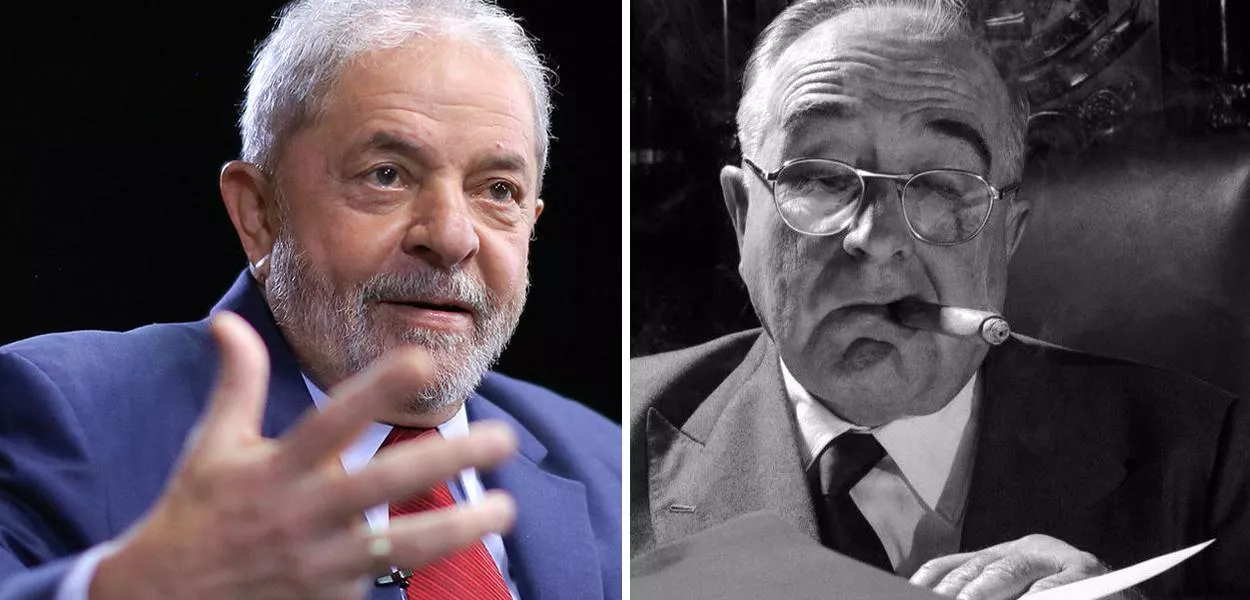 Lula e Getúlio Vargas
