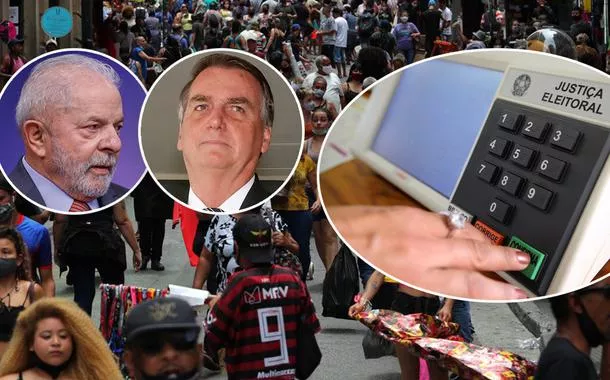 Lula, Bolsonaro e urna eletrônica