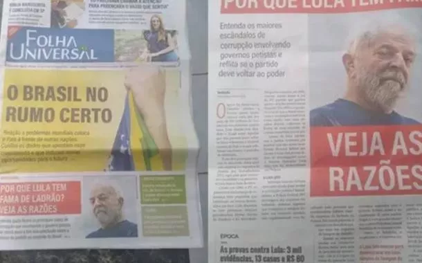 Folha Universal, de Edir Macedo, faz campanha contra Lula em jornal gratuito a uma semana da eleição