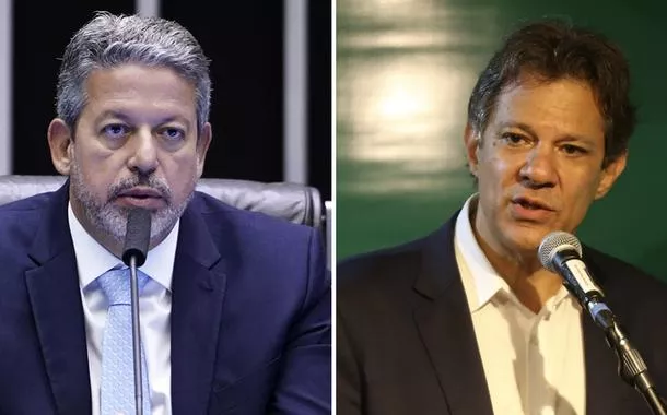Arthur Lira e Fernando Haddad