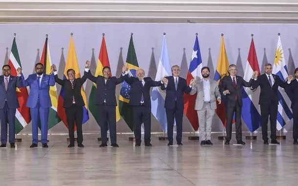 Presidentes dos países da América do Sul