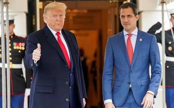 Trump e Guaidó