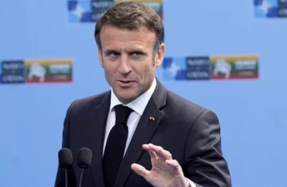O presidente da França, Emmanuel Macron