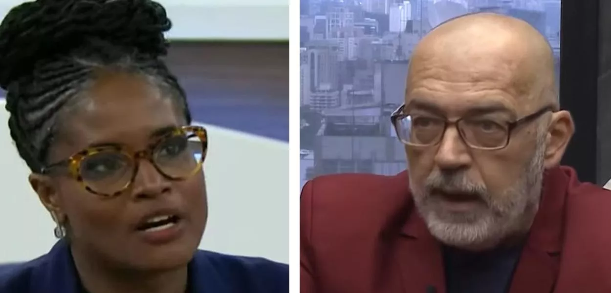 Djamila Ribeiro e Paulo Ghiraldelli
