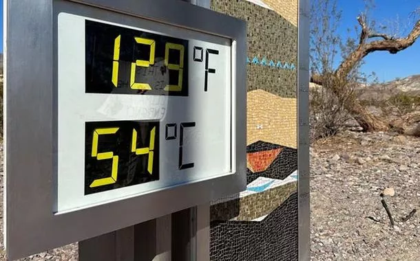 Calor extremo nos Estados Unidos 