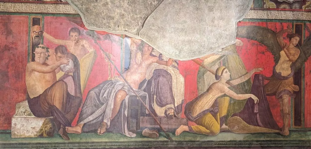 Pompeii fresco
