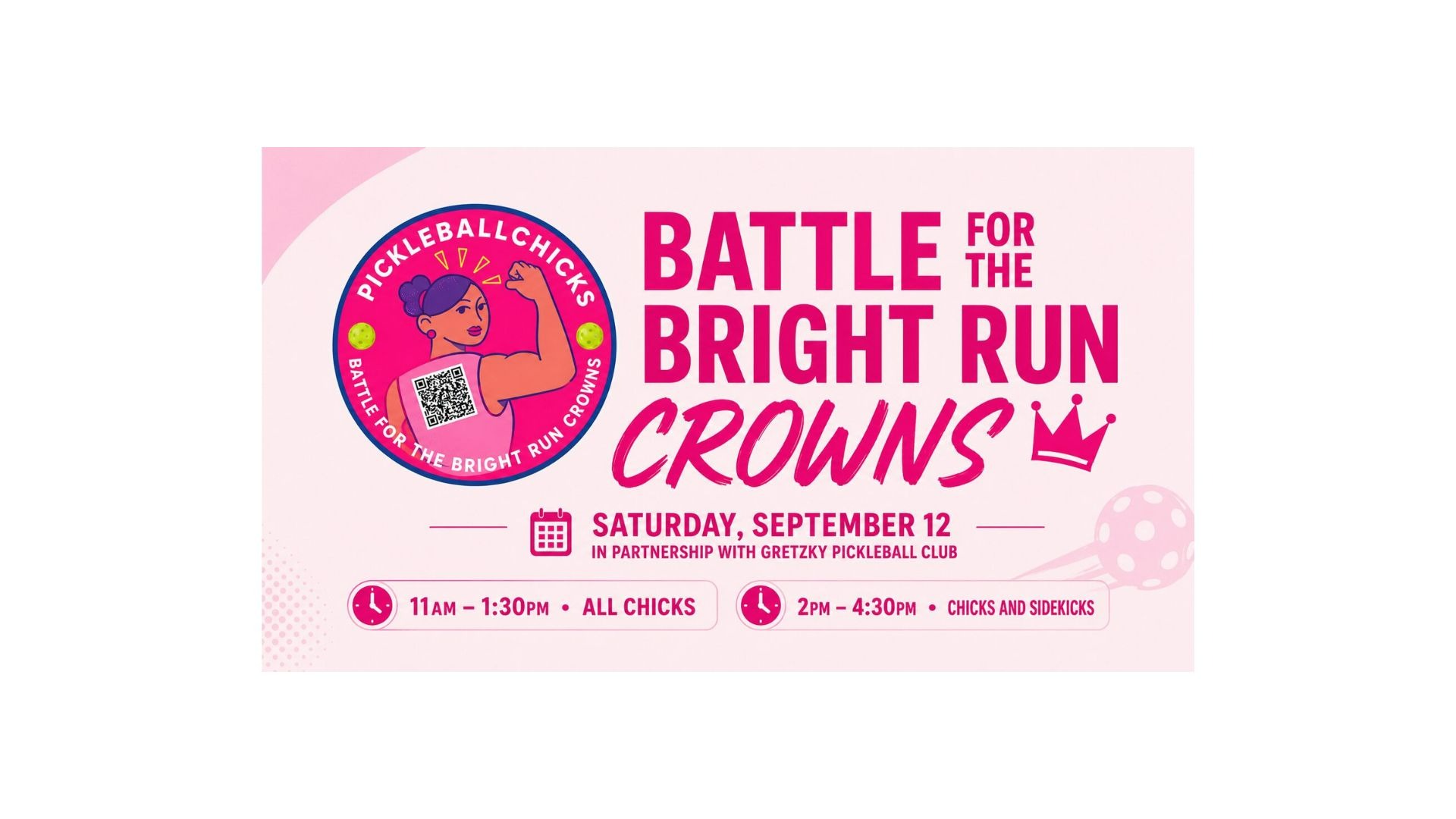 Battle for the Bright Run Crowns - All Chicks + Mixed!