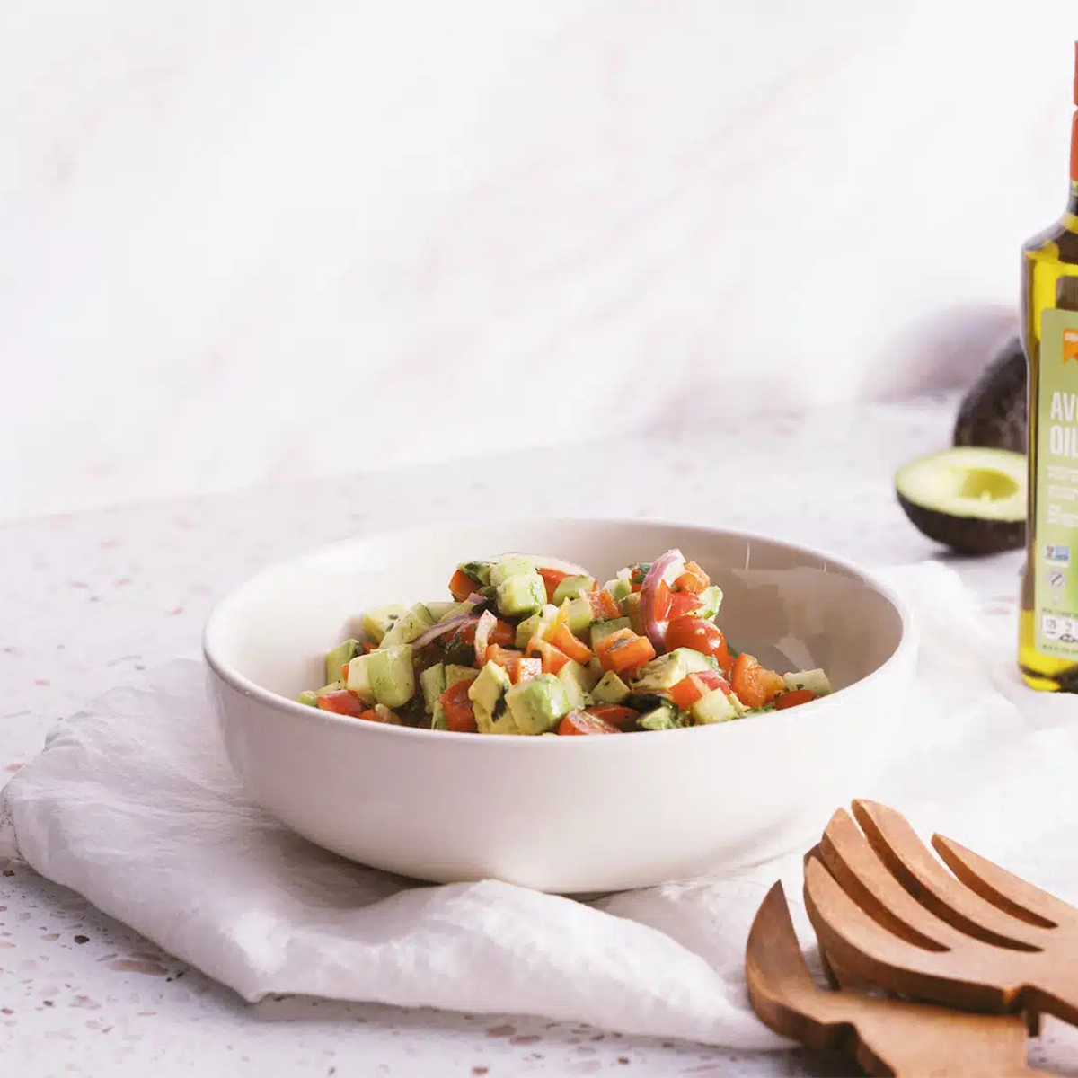 Cucumber Avocado Salad