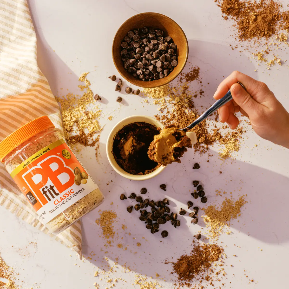 Peanut Butter Chocolate Mug Cake