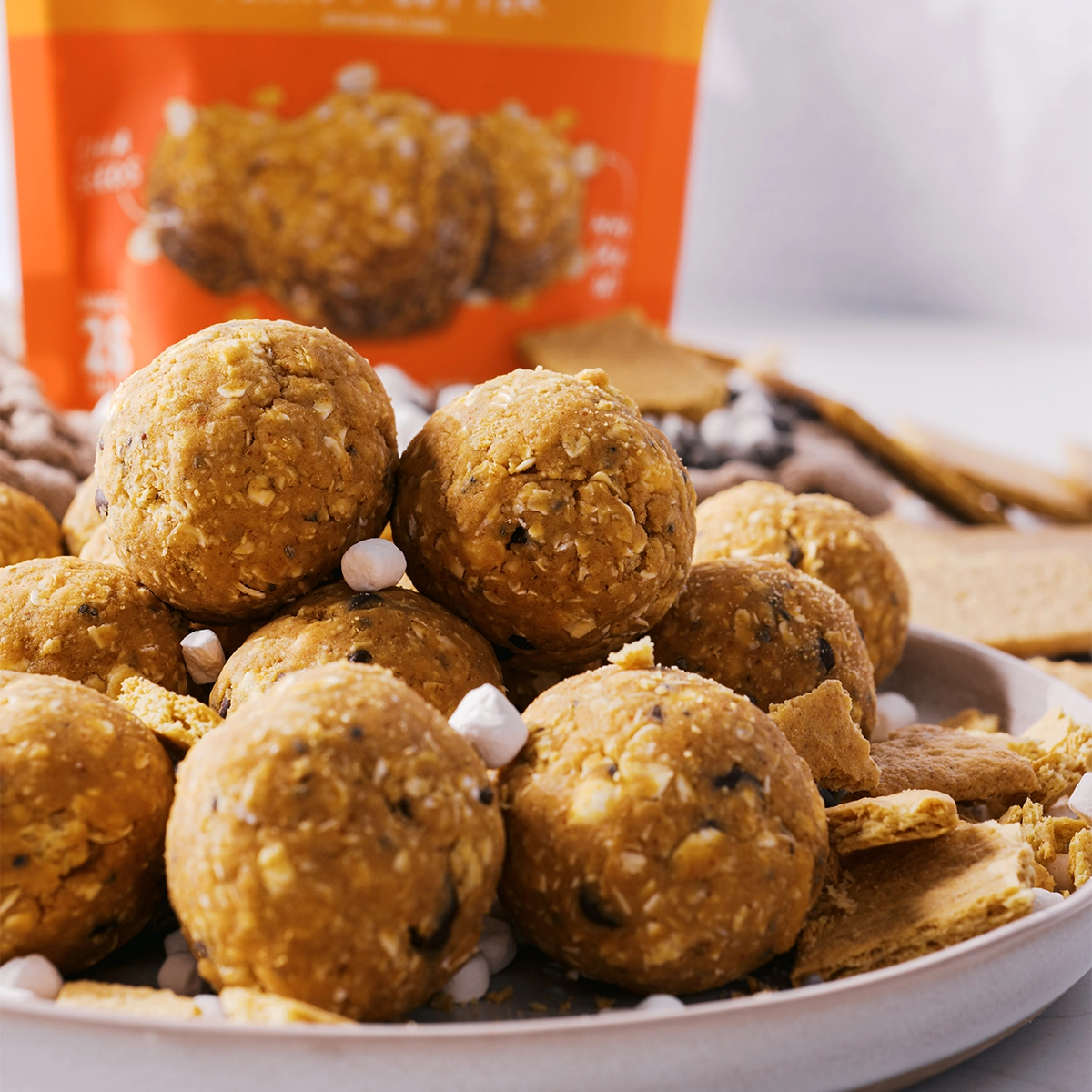 Smore’s Protein Balls