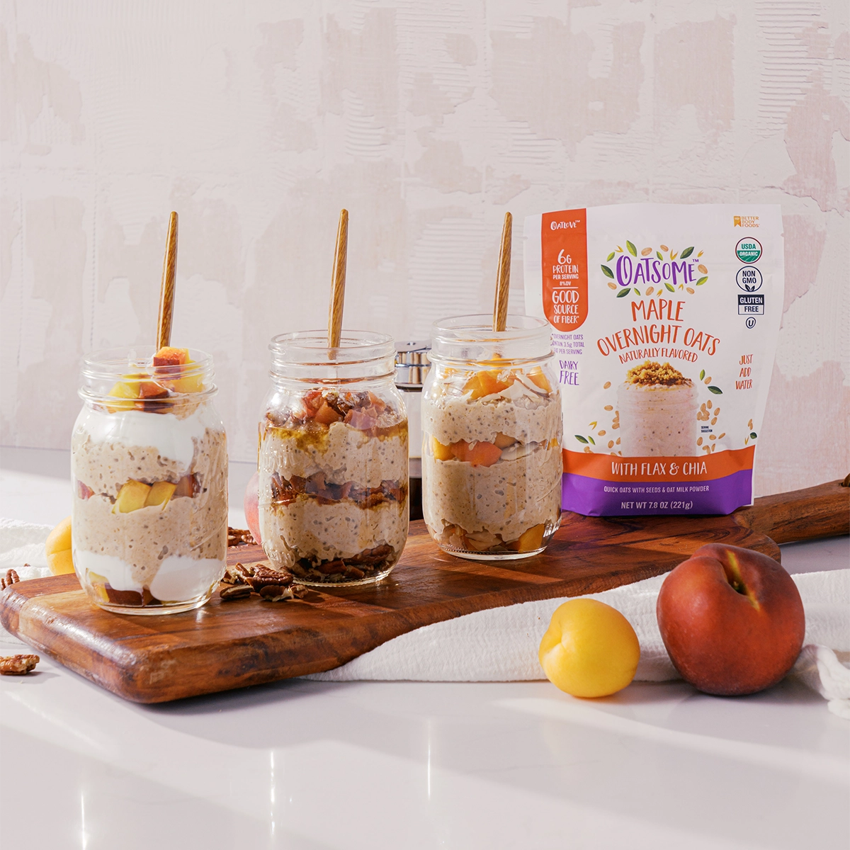Three Different Ways To Use Maple Overnight Oats