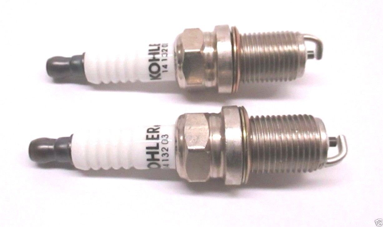 2-pack-genuine-kohler-14-132-03-s-spark-plug-oem-ebay