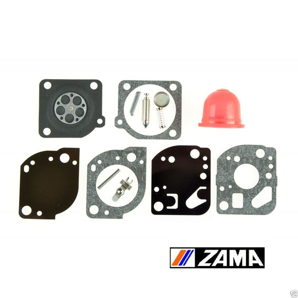 Genuine Zama RB111 Carburetor Repair Rebuild Kit Fits Poulan C1UW17