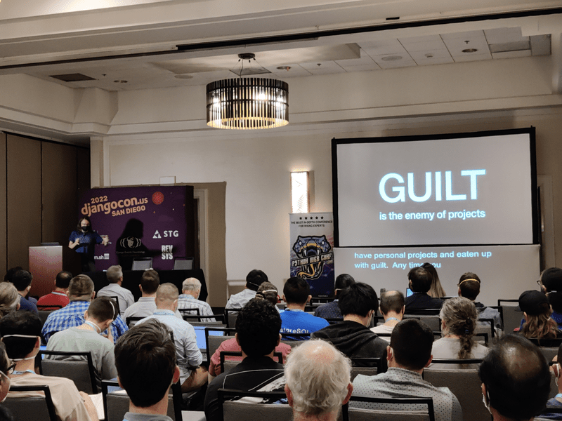 Simon Willison Talking About Guilt, The Enemy of Projects