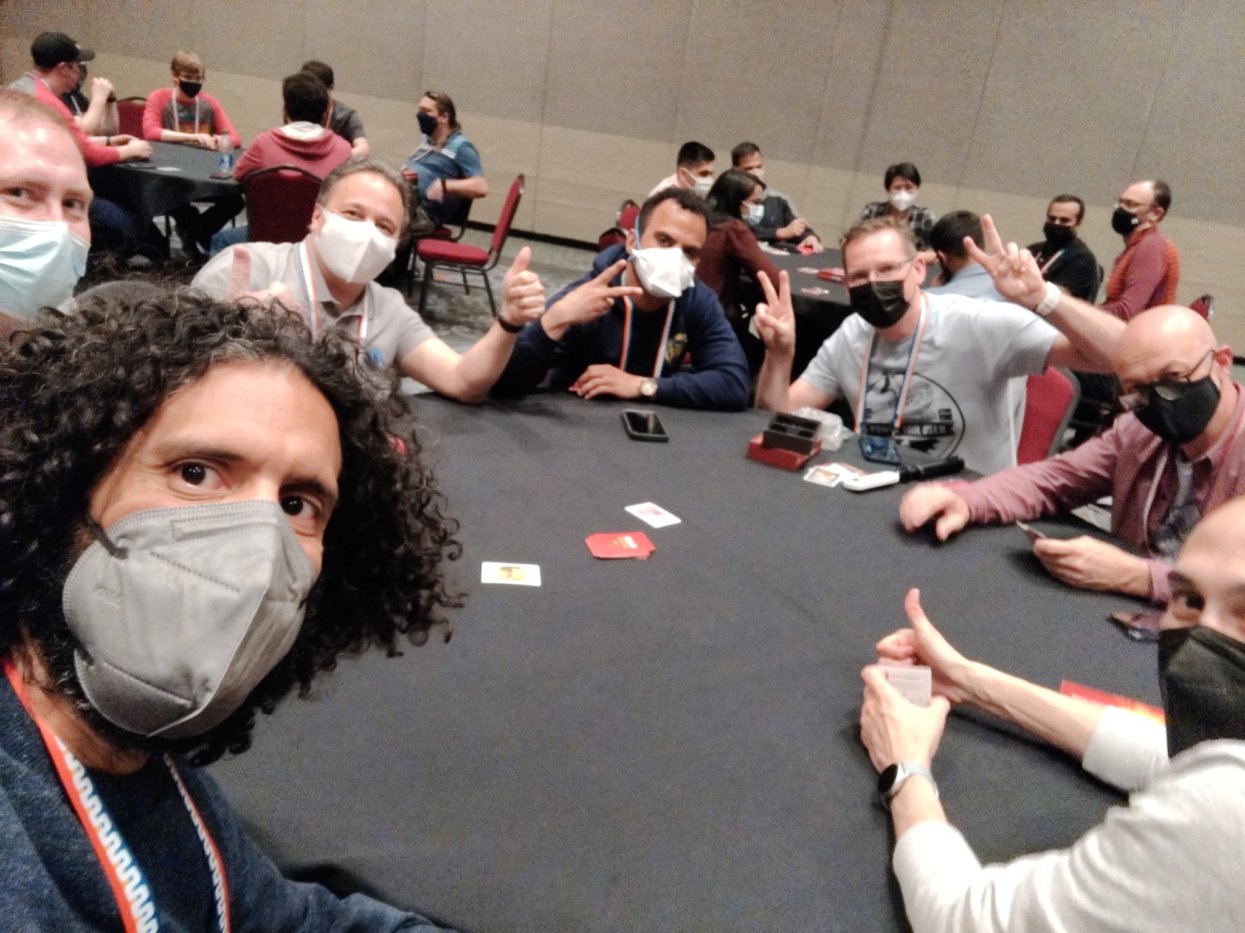 Playing Exploding Kittens at PyCon